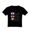 Wiggle Wiggle Wiggle - Twerk Color Toddler T-Shirt Dark-Toddler T-Shirt-TooLoud-Black-2T-Davson Sales