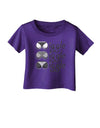 Wiggle Wiggle Wiggle - Twerk Infant T-Shirt Dark-Infant T-Shirt-TooLoud-Purple-06-Months-Davson Sales