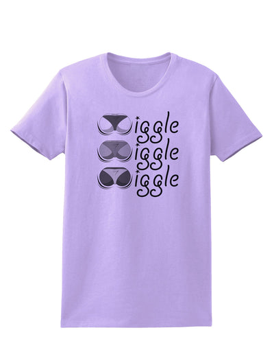 Wiggle Wiggle Wiggle - Twerk Womens T-Shirt-Womens T-Shirt-TooLoud-Lavender-X-Small-Davson Sales