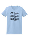 Wiggle Wiggle Wiggle - Twerk Womens T-Shirt-Womens T-Shirt-TooLoud-Light-Blue-X-Small-Davson Sales