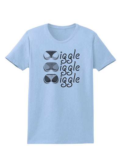 Wiggle Wiggle Wiggle - Twerk Womens T-Shirt-Womens T-Shirt-TooLoud-Light-Blue-X-Small-Davson Sales