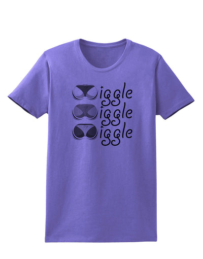 Wiggle Wiggle Wiggle - Twerk Womens T-Shirt-Womens T-Shirt-TooLoud-Violet-X-Small-Davson Sales