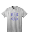 Winter Adult T-Shirt with Snow Angel Design-Mens T-shirts-TooLoud-AshGray-Small-Davson Sales