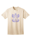 Winter Adult T-Shirt with Snow Angel Design-Mens T-shirts-TooLoud-Natural-Small-Davson Sales