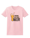 Wishin you were Beer Womens T-Shirt-Womens T-Shirt-TooLoud-PalePink-X-Small-Davson Sales