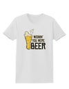Wishin you were Beer Womens T-Shirt-Womens T-Shirt-TooLoud-White-X-Small-Davson Sales