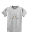 Wishing You a Happy Thanksgiving Wishbone Childrens T-Shirt-Childrens T-Shirt-TooLoud-AshGray-X-Small-Davson Sales