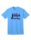 Witch - Bad Thing Adult T-Shirt-Mens T-Shirt-TooLoud-Aquatic-Blue-Small-Davson Sales