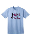 Witch - Bad Thing Adult T-Shirt-Mens T-Shirt-TooLoud-Light-Blue-Small-Davson Sales