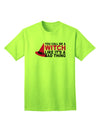 Witch - Bad Thing Hat Adult T-Shirt-Mens T-Shirt-TooLoud-Neon-Green-Small-Davson Sales