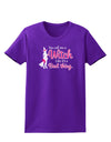 Witch - Bad Thing Womens Dark T-Shirt-TooLoud-Purple-X-Small-Davson Sales