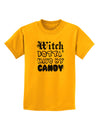 Witch Betta Have - Distressed Childrens T-Shirt-Childrens T-Shirt-TooLoud-Gold-X-Small-Davson Sales