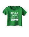 Witch Betta Have - Distressed Infant T-Shirt Dark-Infant T-Shirt-TooLoud-Clover-Green-06-Months-Davson Sales