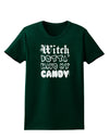 Witch Betta Have - Distressed Womens Dark T-Shirt-TooLoud-Forest-Green-Small-Davson Sales