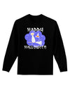 Witch Cat Adult Long Sleeve Dark T-Shirt-TooLoud-Black-Small-Davson Sales