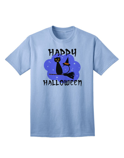 Witch Cat Adult T-Shirt-unisex t-shirt-TooLoud-Light-Blue-Small-Davson Sales