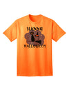 Witch Cat Adult T-Shirt-unisex t-shirt-TooLoud-Neon-Orange-Small-Davson Sales