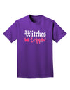 Witches Be Trippin Adult Dark T-Shirt-Mens T-Shirt-TooLoud-Purple-Small-Davson Sales