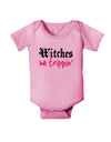 Witches Be Trippin Baby Romper Bodysuit-Baby Romper-TooLoud-Pink-06-Months-Davson Sales