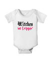 Witches Be Trippin Baby Romper Bodysuit-Baby Romper-TooLoud-White-06-Months-Davson Sales