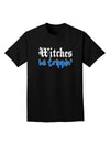 Witches Be Trippin Blue Adult Dark T-Shirt-Mens T-Shirt-TooLoud-Black-Small-Davson Sales