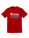 Witches Be Trippin Blue Adult Dark T-Shirt-Mens T-Shirt-TooLoud-Red-Small-Davson Sales