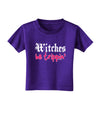 Witches Be Trippin Toddler T-Shirt Dark-Toddler T-Shirt-TooLoud-Purple-2T-Davson Sales