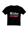 Witches Be Trippin Toddler T-Shirt Dark-Toddler T-Shirt-TooLoud-Black-2T-Davson Sales