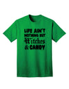 Witches and Candy Adult T-Shirt-Mens T-Shirt-TooLoud-Kelly-Green-Small-Davson Sales