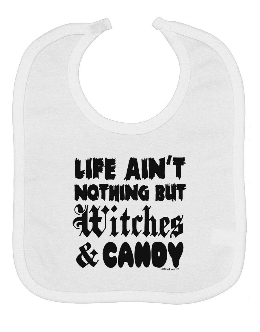 Witches and Candy Baby Bib