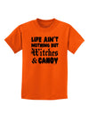 Witches and Candy Childrens T-Shirt-Childrens T-Shirt-TooLoud-Orange-X-Small-Davson Sales