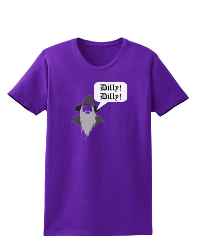 Wizard Dilly Dilly Womens Dark T-Shirt by TooLoud-TooLoud-Purple-X-Small-Davson Sales