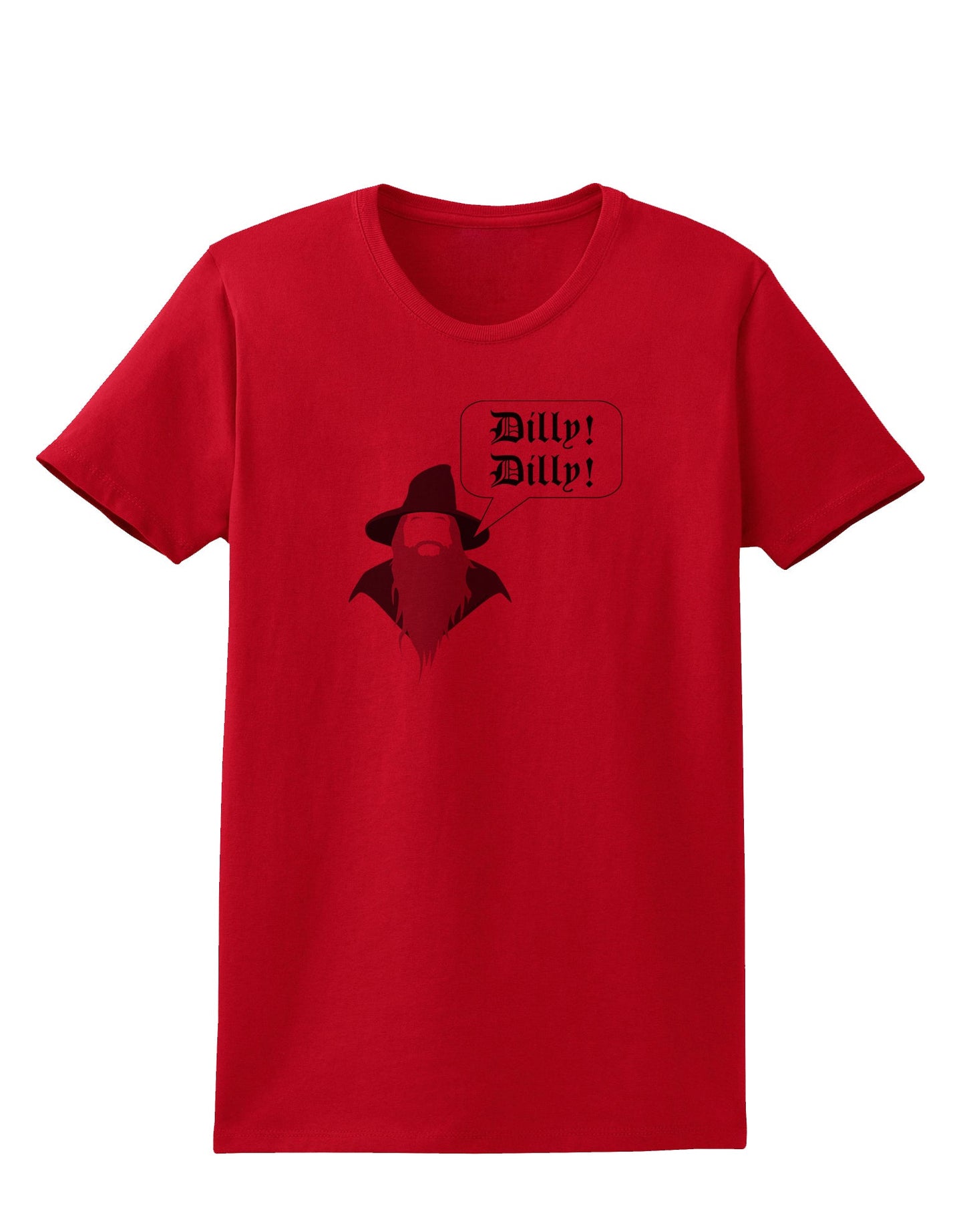 Wizard Dilly Dilly Womens T-Shirt by TooLoud-TooLoud-Red-X-Small-Davson Sales