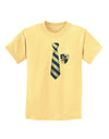 Wizard Tie Blue and Silver Childrens T-Shirt-Childrens T-Shirt-TooLoud-Daffodil-Yellow-X-Small-Davson Sales