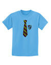 Wizard Tie Red and Yellow Childrens T-Shirt-Childrens T-Shirt-TooLoud-Aquatic-Blue-X-Small-Davson Sales