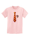 Wizard Tie Red and Yellow Childrens T-Shirt-Childrens T-Shirt-TooLoud-PalePink-X-Small-Davson Sales