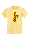 Wizard Tie Red and Yellow Childrens T-Shirt-Childrens T-Shirt-TooLoud-Daffodil-Yellow-X-Small-Davson Sales