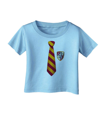 Wizard Tie Red and Yellow Infant T-Shirt-Infant T-Shirt-TooLoud-Aquatic-Blue-06-Months-Davson Sales