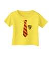 Wizard Tie Red and Yellow Infant T-Shirt-Infant T-Shirt-TooLoud-Yellow-06-Months-Davson Sales