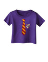 Wizard Tie Red and Yellow Infant T-Shirt Dark-Infant T-Shirt-TooLoud-Purple-06-Months-Davson Sales