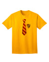 Wizard Tie Red and Yellow - Premium Adult T-Shirt for Enthusiasts-Mens T-shirts-TooLoud-Gold-Small-Davson Sales