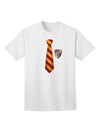 Wizard Tie Red and Yellow - Premium Adult T-Shirt for Enthusiasts-Mens T-shirts-TooLoud-White-Small-Davson Sales