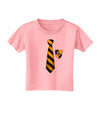 Wizard Tie Yellow and Black Toddler T-Shirt-Toddler T-Shirt-TooLoud-Candy-Pink-2T-Davson Sales