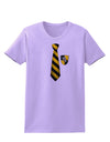 Wizard Tie Yellow and Black Womens T-Shirt-Womens T-Shirt-TooLoud-Lavender-X-Small-Davson Sales