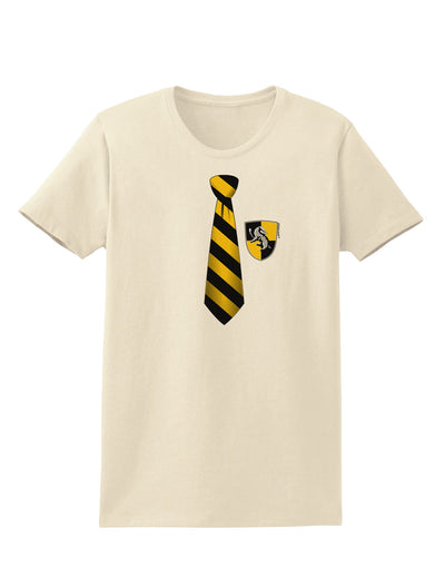 Wizard Tie Yellow and Black Womens T-Shirt-Womens T-Shirt-TooLoud-Natural-X-Small-Davson Sales