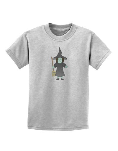 Wizra the Witch Childrens T-Shirt-Childrens T-Shirt-TooLoud-AshGray-X-Small-Davson Sales