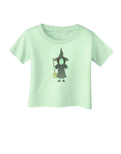 Wizra the Witch Infant T-Shirt-Infant T-Shirt-TooLoud-Light-Green-06-Months-Davson Sales