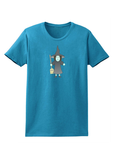 Wizra the Witch Womens Dark T-Shirt-TooLoud-Turquoise-X-Small-Davson Sales