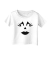 Woman Jack O Lantern Pumpkin Face Infant T-Shirt-Infant T-Shirt-TooLoud-White-06-Months-Davson Sales