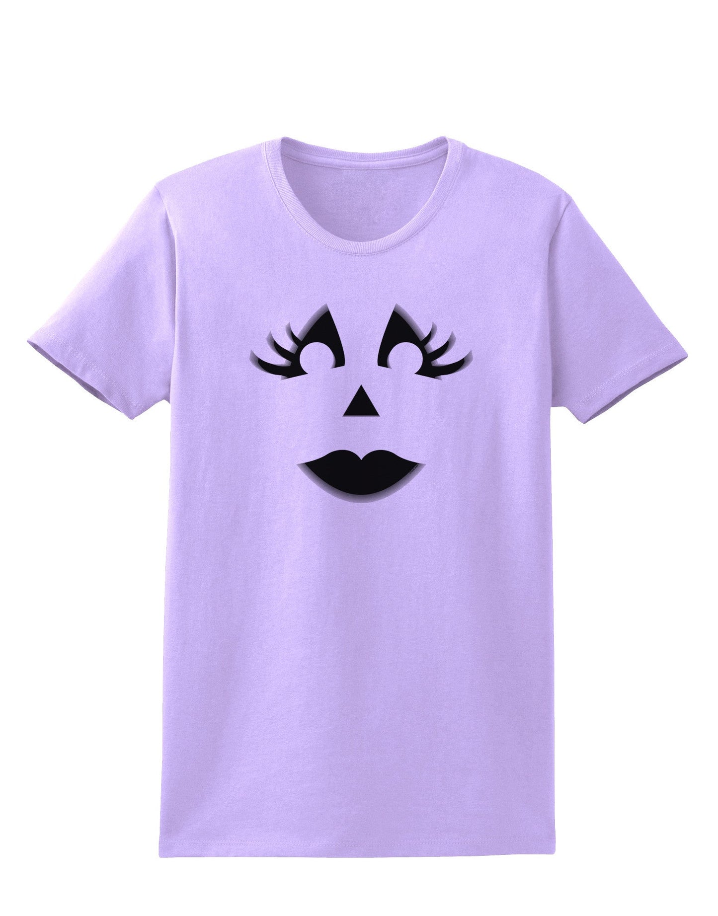 Woman Jack O Lantern Pumpkin Face Womens T-Shirt-Womens T-Shirt-TooLoud-White-X-Small-Davson Sales